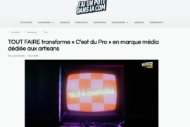 JUPDLC – Tout Faire « C&rsquo;est du Pro »