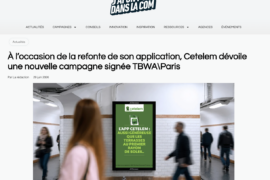 JUPDLC – Cetelem « L&rsquo;app généreuse »