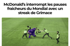 Dans Ta Pub – McDonald&rsquo;s « Coupe du monde FIFA 2026 »