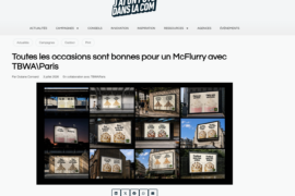 JUPDLC – McDonald&rsquo;s célèbre ses desserts glacés