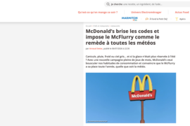 Marmiton – McDonlad&rsquo;s célèbre ses desserts glacés
