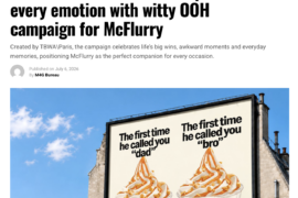 Media Growth – McDonald&rsquo;s célèbre ses desserts glacés