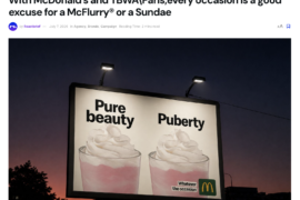 Roastbrief – McDonald&rsquo;s célèbre ses desserts glacés