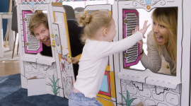 Campagne TV & digital – Jouet géant à colorier