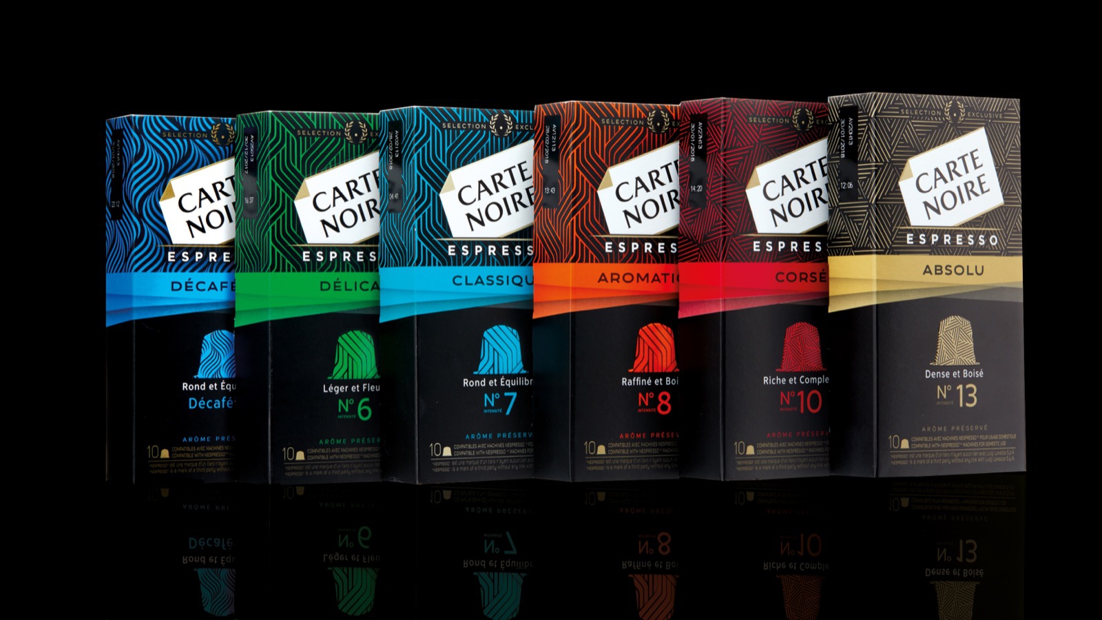 Branding & Packaging - Carte Noire - Dragon Rouge - agence Design