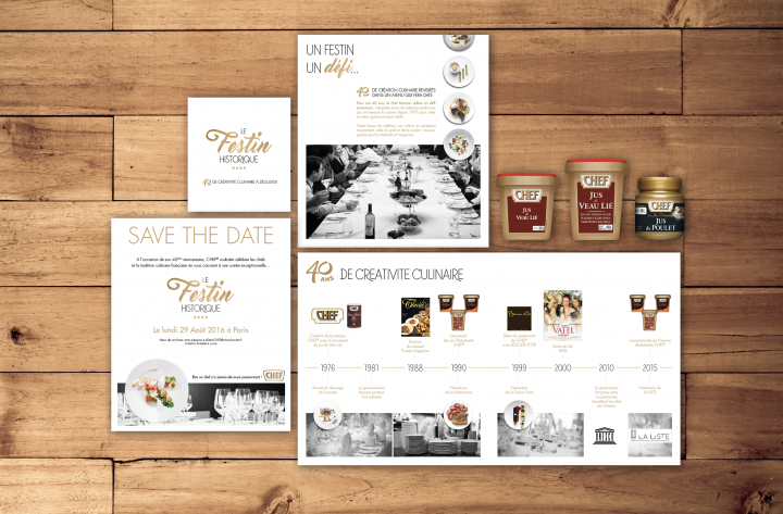 Activation : Nestlé Professional crée le FESTIN HISTORIQUE