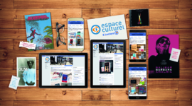 Social-Media : fanpage Espaces Culturels