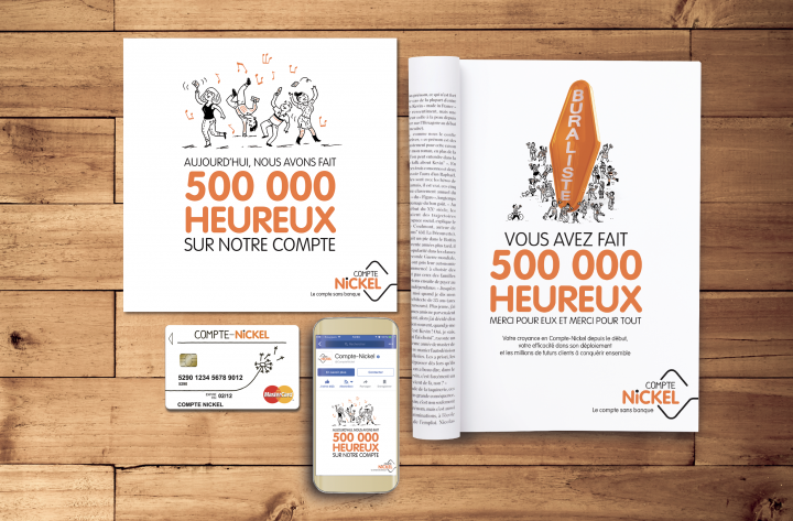 Activation : 500 000 heureux sur le compte sans banque