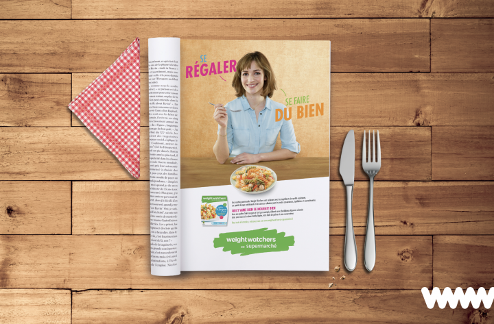 Publicité : weight watchers au supermarché lance sa nouvelle campagne