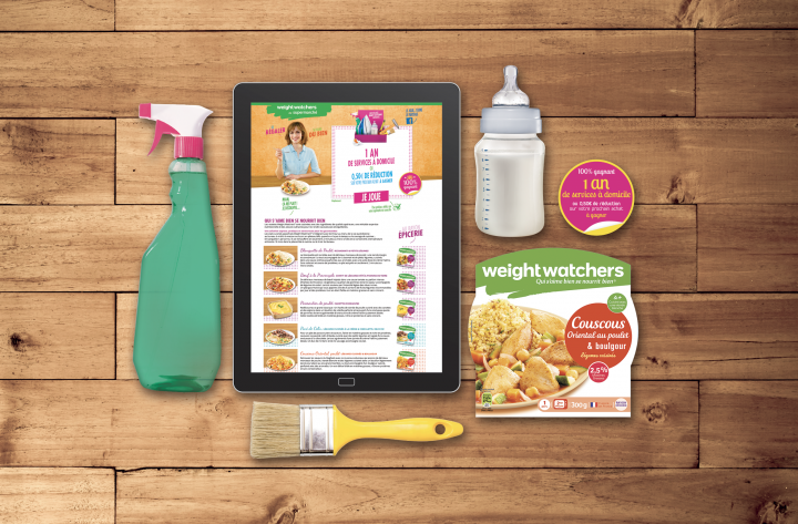 Activation : « mon dèj&rsquo; malin » pour WeightWatchers