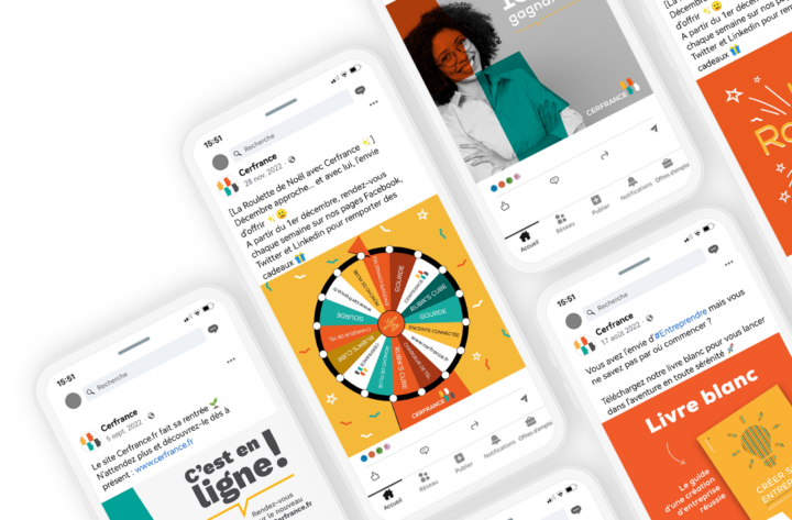 Nouvelle plateforme éditoriale et contenus social media