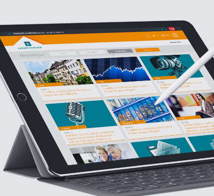 Refonte de site et responsive design – Creditfoncier.com