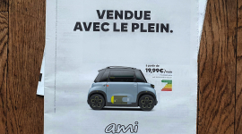 Campagne d&rsquo;Affichage-CITROËN, SANS DOUTE VOTRE MEILLEUR AMI DURANT LA PÉNURIE.