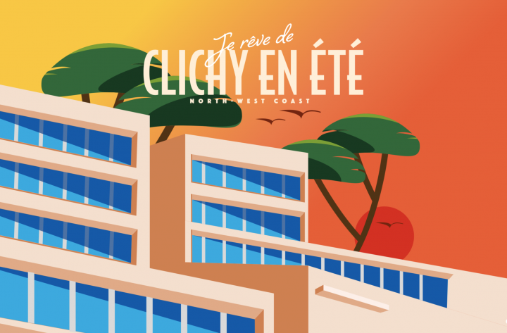 Campagne d&rsquo;illustrations – Je rêve de Clichy en été