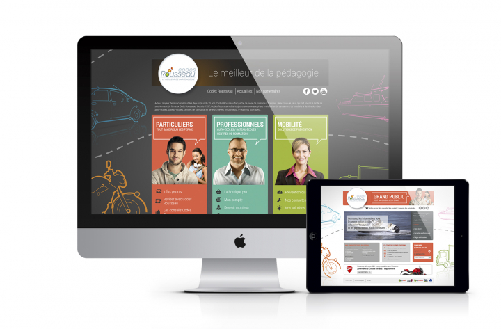 CODES ROUSSEAU – Un nouveau portail web qui roule!