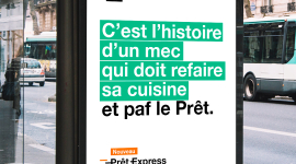 Prêt Express campagne d&rsquo;affichage