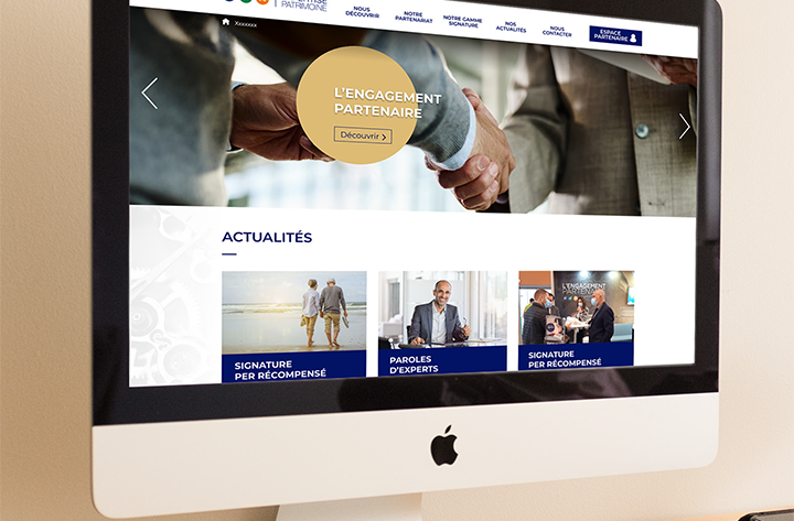 Refonte du site MMA Expertise Patrimoine