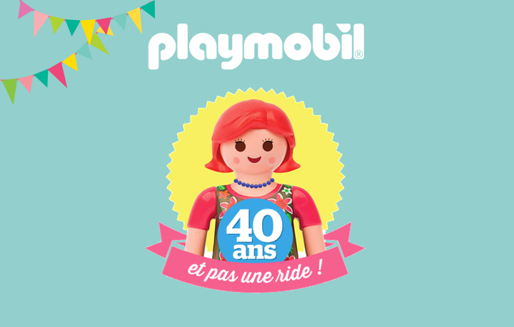 40 ans et pas une ride – Bon anniversaire Mademoiselle Playmobil