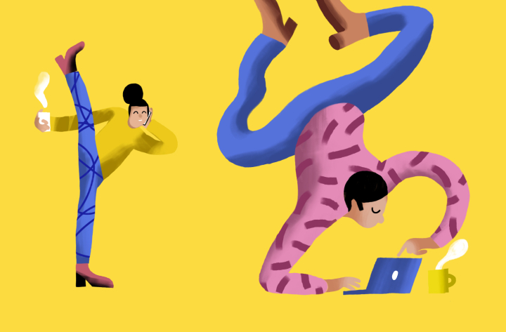 A workspace that keeps pace