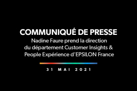 Nadine Faure prend la direction du département Customer Insights & People Expérience d’EPSILON France