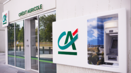 Crédit Agricole signalétique