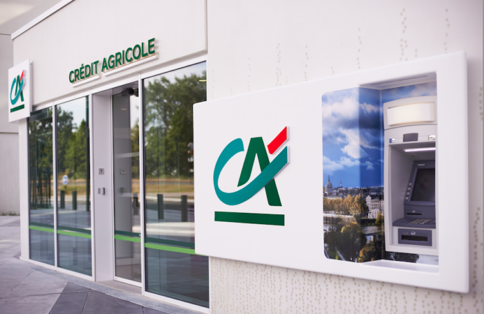 Crédit Agricole signalétique
