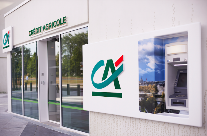 Crédit Agricole signalétique