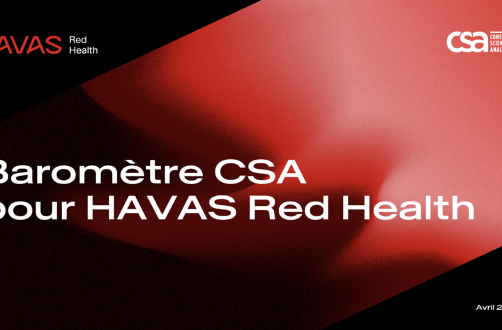 Le 1er baromètre annuel CSA pour HAVAS RED health Paris