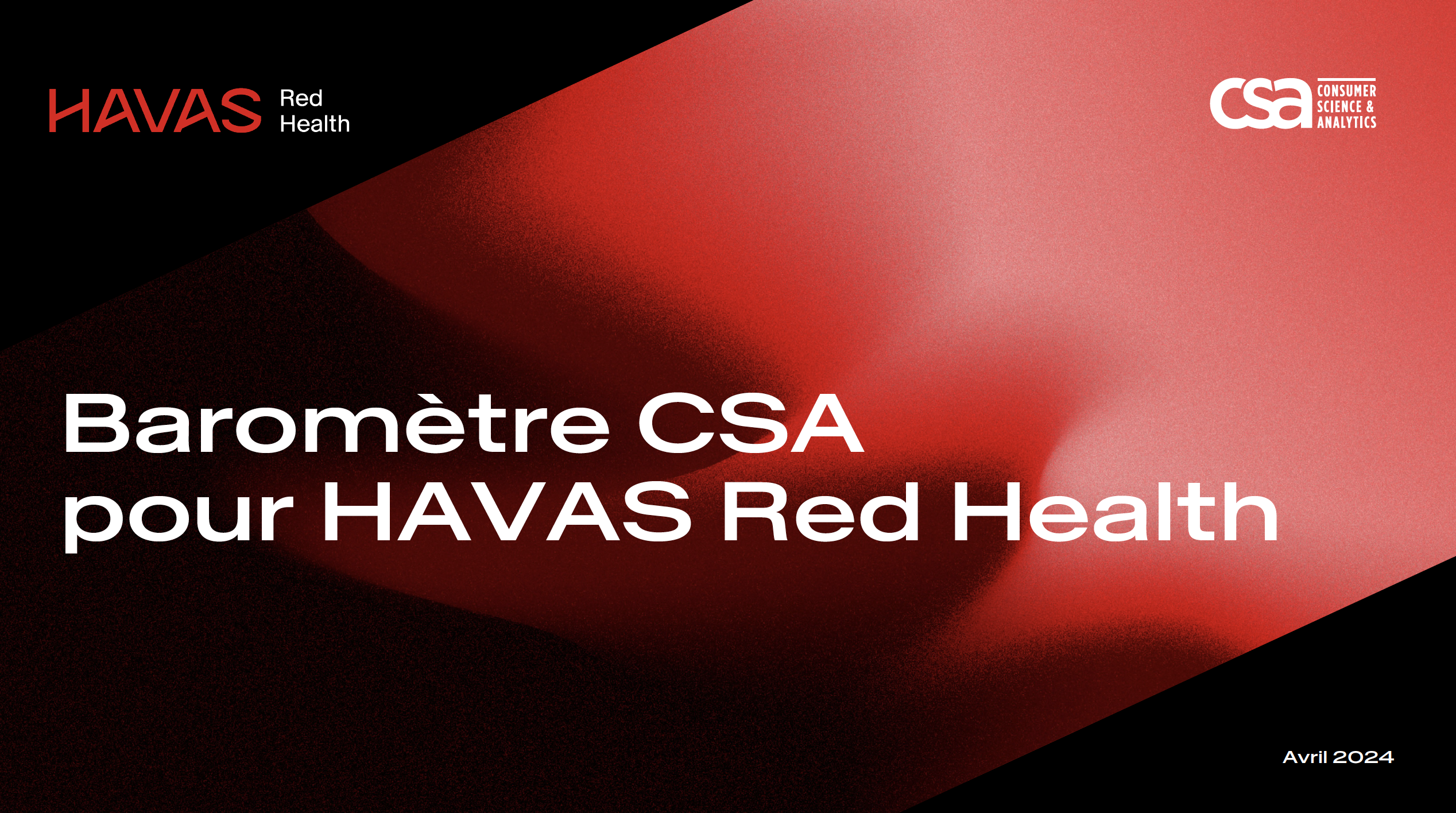 Le 1er baromètre annuel CSA pour HAVAS RED health Paris