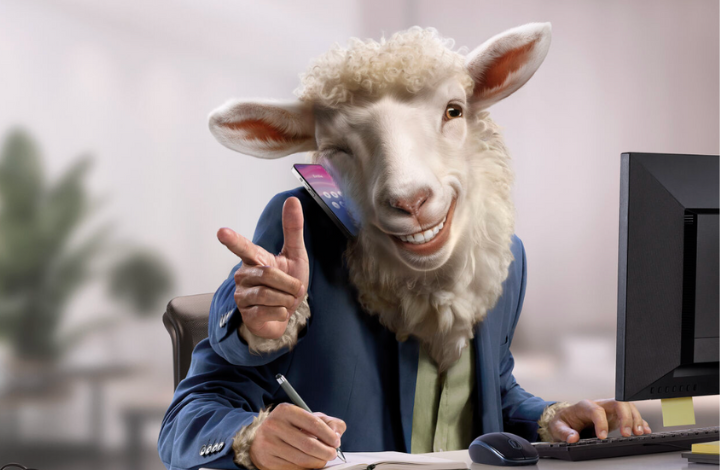 Campagne de communication : Le mouton à 5 pattes