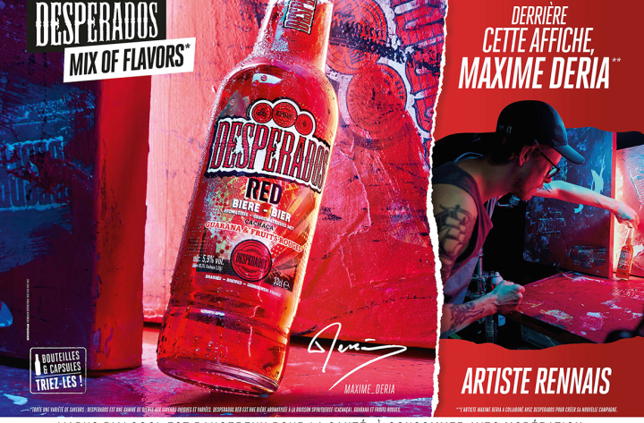 DESPERADOS « S’AFFICHE » AUX CÔTES DE NOUVEAUX TALENTS POUR SA NOUVELLE CAMPAGNE AVEC SERVICEPLAN