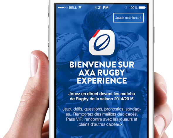 Application mobile de social gaming