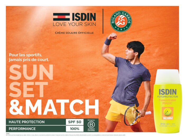 ISDIN x Roland Garros: Sun, set & match