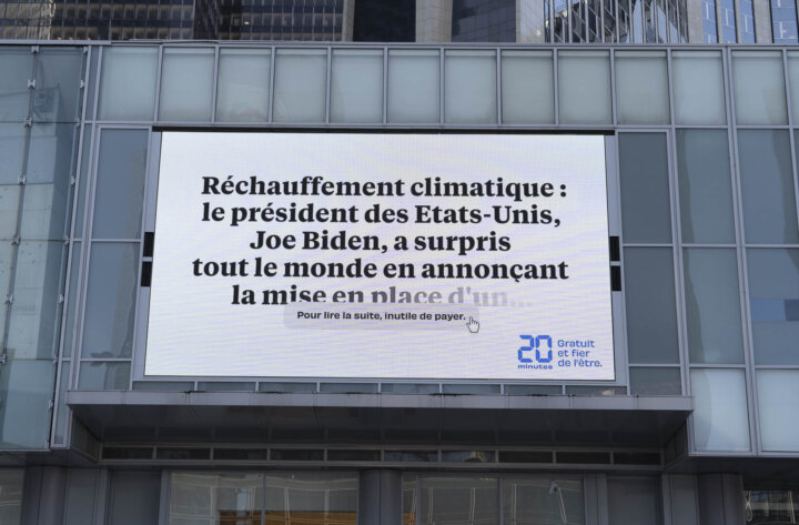 Campagne TV – Digital – 20 Minutes