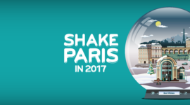 Campagne Digital « Shake Paris »