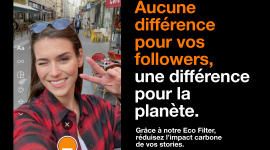 Eco Filter: le filtre Instagram et Facebook pour réduire votre empreinte environnementale