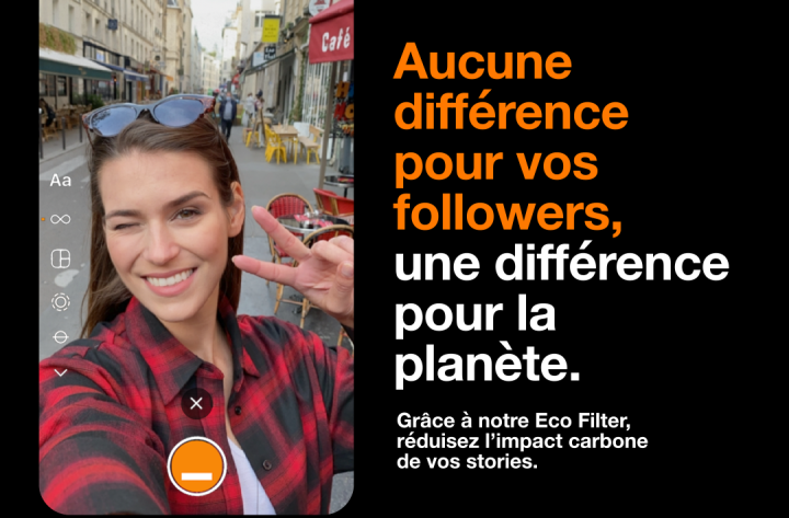 Eco Filter: le filtre Instagram et Facebook pour réduire votre empreinte environnementale