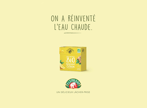 Campagne d&rsquo;affichage – « Un délicieux lâcher-prise » avec Elephant