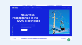 Site internet corporate – Enedis réaffirme sa mission de service public