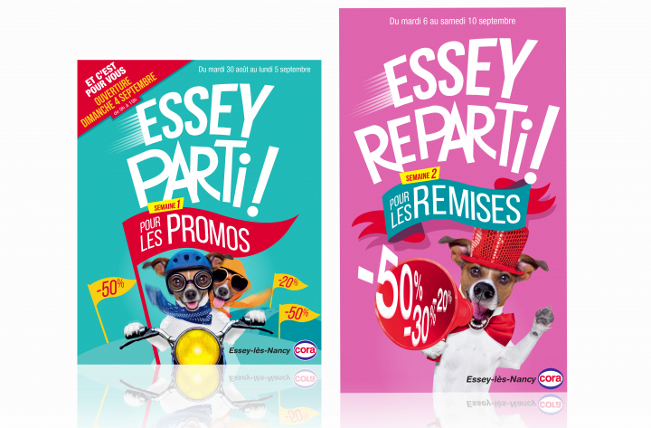Campagne pomotionnelle – Essey parti!