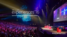 Evénement Microsoft experiences`16