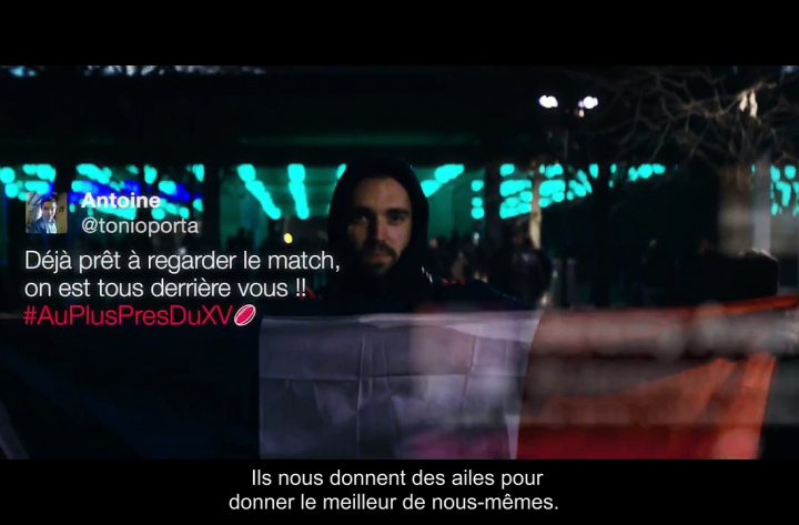 Social Média Brand Content – #AuPlusPresDuXV