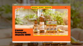 Site internet vitrine – Suze se réinvente