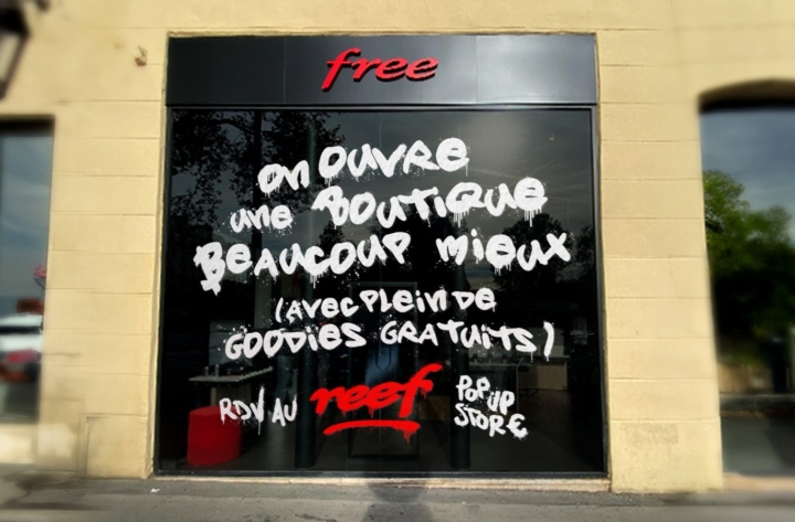 Pop-up store REEF