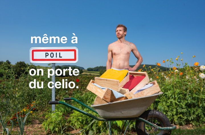 Celio et Herezie réitèrent l&rsquo;expérience avec Même à Poil on porte du Celio : Une campagne originale et audacieuse