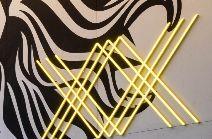 Identité, signalétique et retail design du Campus Publicis Gambetta