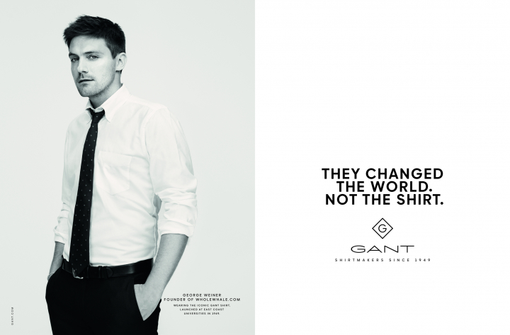 Un vrai (re)lancement de marque pour Gant