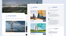 La refonte des sites LACROIX GROUP