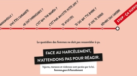 Campagne digitale et affichage contre le harcèlement sexiste dans les transports