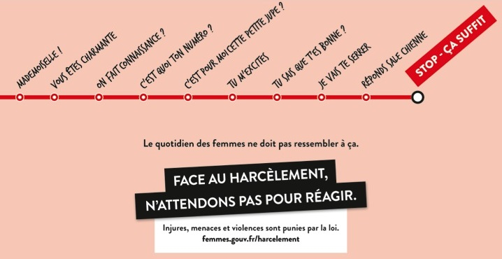 Campagne digitale et affichage contre le harcèlement sexiste dans les transports